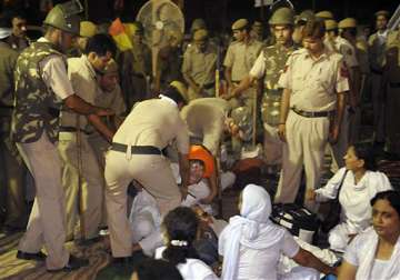 police tells court ramdev did not incite communal enmity