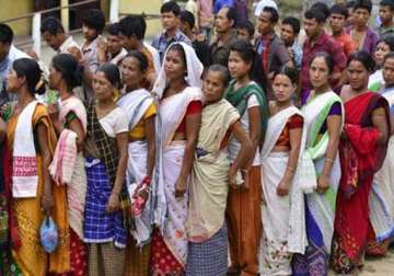 62 per cent polling in manipur till 2 pm