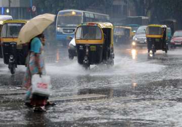 pre monsoon showers lash capital