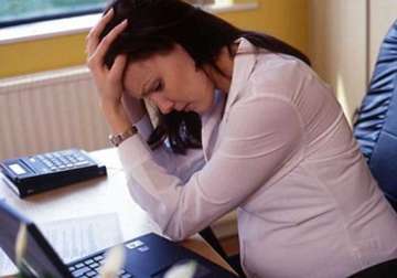 pregnancy related stress harms mom s brain