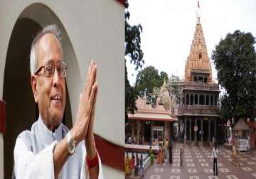 president pranab mukherjee to pay obeisance at mahakaleshwar temple tomorrow
