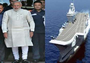 prime minister narendra modi to visit ins vikramaditya