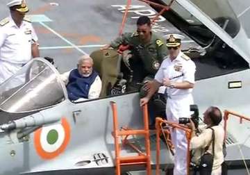 prime minister narendra modi dedicates ins vikramaditya to the nation