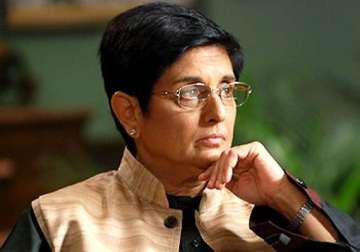 probe against kiran bedi on say police