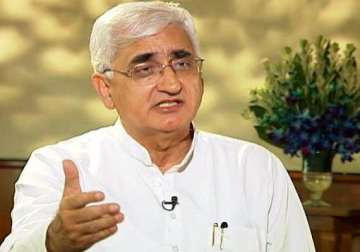 promise of nine per cent quota not violation of code khurshid