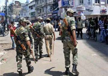 police fire in the air in curfew bound golaghat