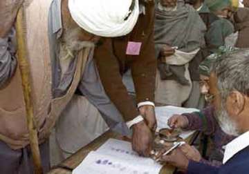 punjab panchayat polls turnout 70 per cent