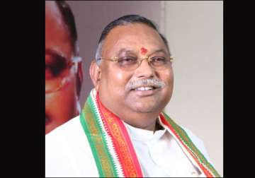 r s rao resigns from congress following telangana decision