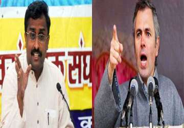 rss omar abdullah in row over article 370