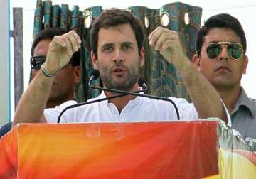 rahul gandhi to address rajasthan rally today