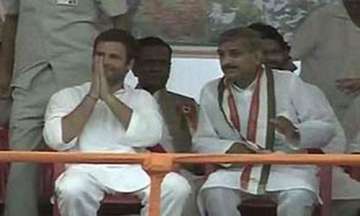 rahul takes on mayawati says padyatra not a drama