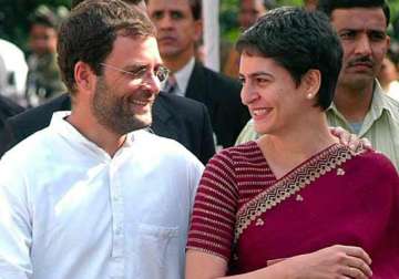 rahul s politics not aimed at becoming pm says priyanka