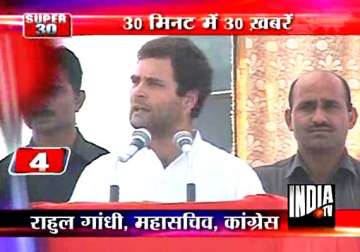 rahul s beg remarks sp cong workers clash in his presence