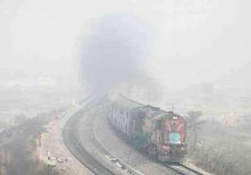 railway helpline for fog affected train passengers