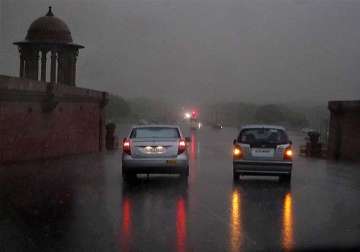 heavy rains lash capital traffic movement hit