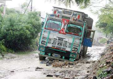 rains lash up several rivers in spate