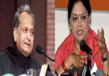 raje jealous of fine financial management in my regime gehlot