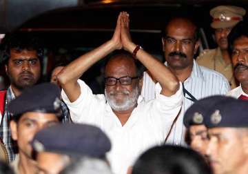 rajnikanth enquires about kanimozhi