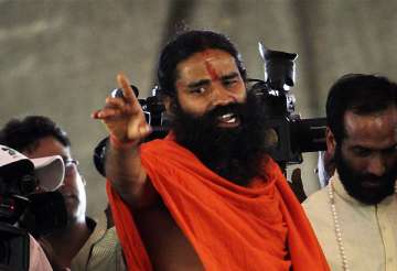 ramdev gets permission to hold agitation at ramlila ground