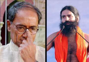 ramdev s call for armed fight shows his violent temperament says cong