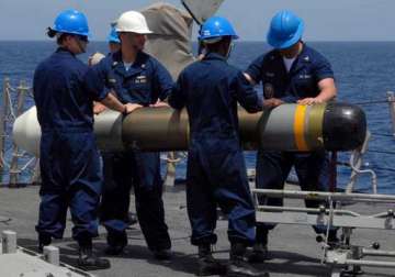 raytheon supplies mk 54 torpedoes for indian navy aircraft