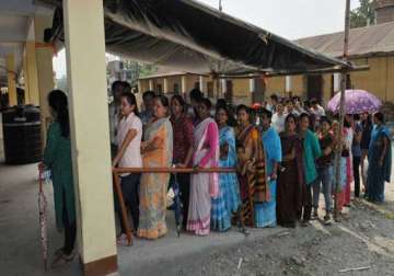 re polling in one booth in west bengal s malda today