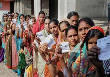 repolling in five booths in uttar pradesh