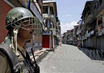 restrictions imposed in parts of srinagar as pm modi flags off katra udhampur train