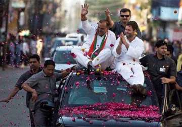returning the compliment rahul roadshow in varanasi on may 10
