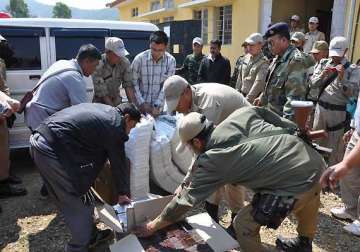 rs 2 cr worth drugs set on fire in interior manipur