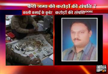 rs 4 cr property unearthed from ujjain clerk earning rs 14 000 monthly salary