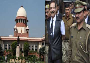 sc rejects sahara proposal roy to remain in tihar jail