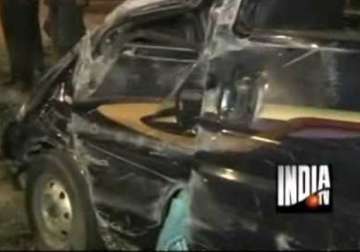 suv with drunk man at wheel hits three persons in delhi s jaitpur area