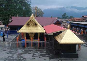sabarimala temple purified after 35 year old woman entered shrine