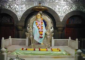 saibaba temple receives rs 4.2 crore within 3 days