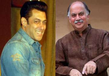 salman khan supports congress candidate gurudas kamat in mumbai