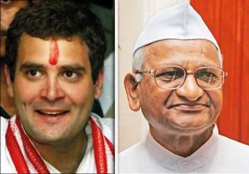 sarpanch won t meet rahul even if he wishes so says anna hazare