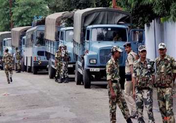 security stepped up in riot affected villages in muzaffarnagar