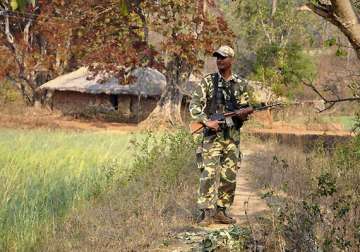 security stepped up for polling in maoist hit areas in odisha