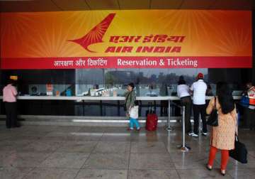 sena backed ai unions stage protest at mumbai airport