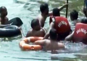 six killed as school bus falls into river in goa