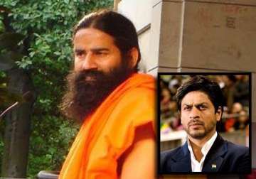 shah rukh khan describes ramdev s stir as politically motivated