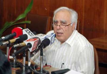 sibal dismisses allegations of favouring pvt firm as motivated