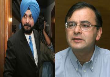 sidhu says his absence in amritsar might have helped jaitley