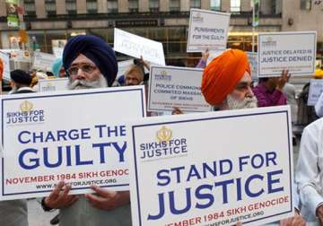 sikhs protest against sajjan kumar s acquittal