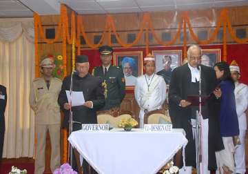 sikkim high court chief justice p c kuriakose sworn in