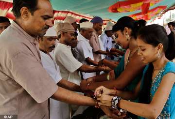 silk threads bind siblings as nation celebrates raksha bandhan