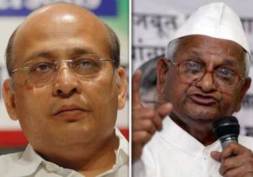 singhvi should be hanged if found guilty says hazare