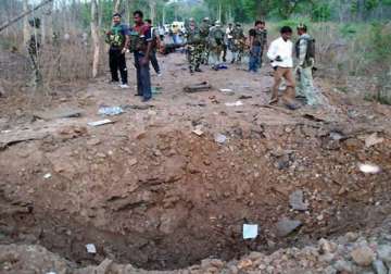 six cops villager killed in bihar landmine blast