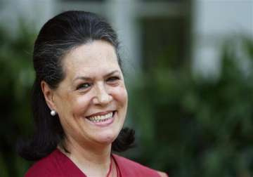 sonia gandhi on one day visit to up